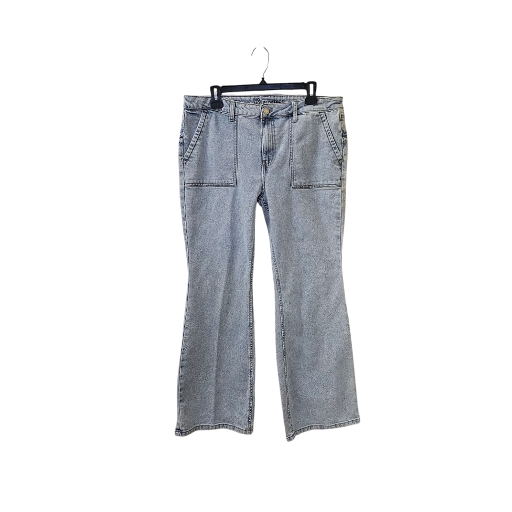 No Boundaries Light Wash Bootcut Jeans Size 14 Mid Rise y2k